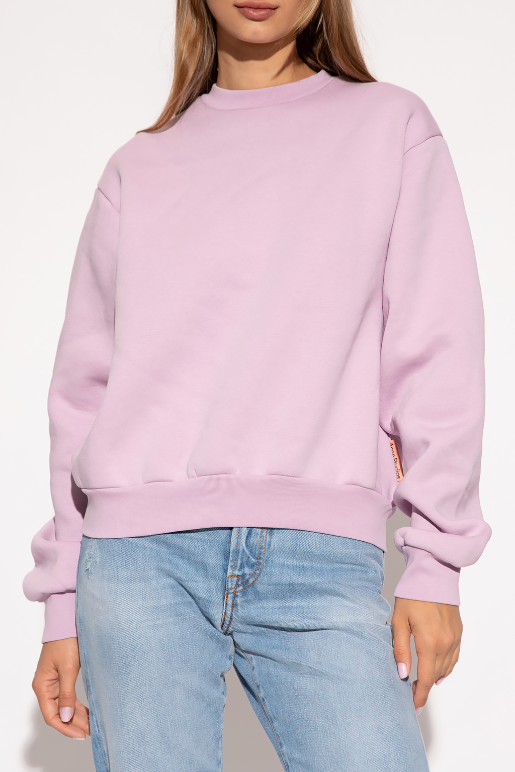 Acne studios purple sweatshirt best sale